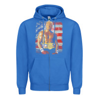 True Royal funny boxer trump trump rocky meme t shirt Zipper Hoodie - linhVisuals