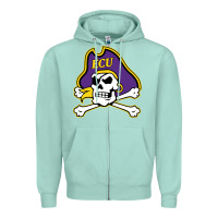 Seafoam The east carolina pirates Zipper Hoodie - linhVisuals