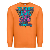 Carrot THE THUNDER ROLLS AND THE LIGHTNIN’ STRİKES Premium Sweatshirt - JahusDesignShop