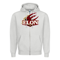 Dove Grey The elon phoenix Zipper Hoodie - linhVisuals