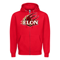 Red The elon phoenix Zipper Hoodie - linhVisuals