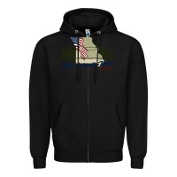 Black fort leonard wood fort lost in the woods missouri pullover hoodie Zipper Hoodie - linhVisuals