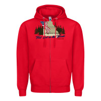 Red fort leonard wood fort lost in the woods missouri pullover hoodie Zipper Hoodie - linhVisuals