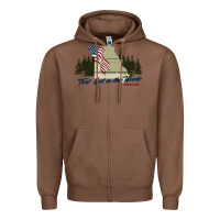 Chestnut fort leonard wood fort lost in the woods missouri pullover hoodie Zipper Hoodie - linhVisuals