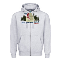 Heather Grey fort leonard wood fort lost in the woods missouri pullover hoodie Zipper Hoodie - linhVisuals