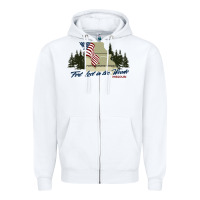 White fort leonard wood fort lost in the woods missouri pullover hoodie Zipper Hoodie - linhVisuals