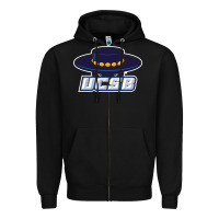 Black The uc santa barbara gauchos Zipper Hoodie - linhVisuals
