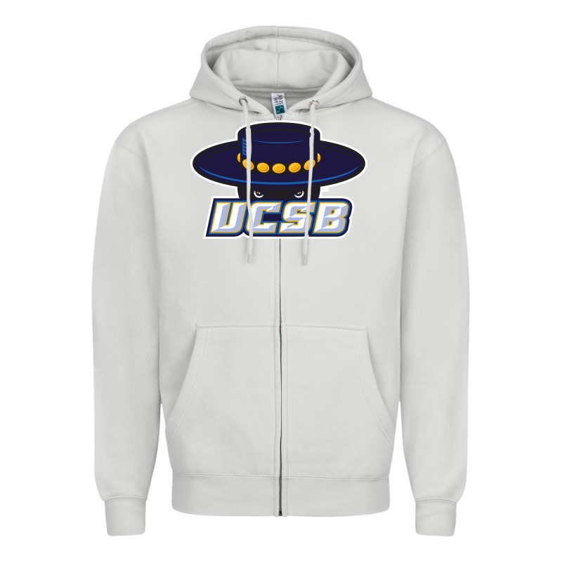 The Uc Santa Barbara Gauchos Zipper Hoodie by linhVisuals | Teevron
