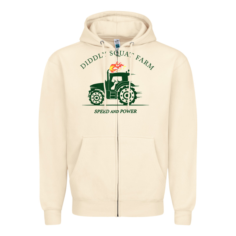 Diddly Squat Farm Green, Tractor Tee For Farmer T Shirt Zipper Hoodie by linhVisuals | Teevron