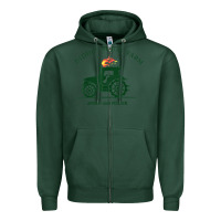 Sports Green diddly squat farm green, tractor tee for farmer t shirt Zipper Hoodie - linhVisuals