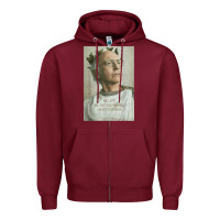 Burgundy hbo curb your enthusiasm larry david men's and women's t shirt Zipper Hoodie - linhVisuals