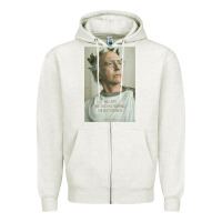 Oatmeal Heather hbo curb your enthusiasm larry david men's and women's t shirt Zipper Hoodie - linhVisuals