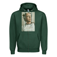 Sports Green hbo curb your enthusiasm larry david men's and women's t shirt Zipper Hoodie - linhVisuals