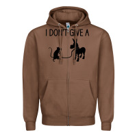 Chestnut i don't give a rats ass, funny, jokes, sarcastic sayings t shirt Zipper Hoodie - linhVisuals