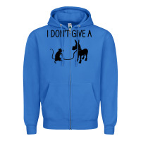 True Royal i don't give a rats ass, funny, jokes, sarcastic sayings t shirt Zipper Hoodie - linhVisuals