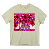 Mossy love heart shaped balloons tumbler hjf Heavy Core Tee - HowdyJamesFarm