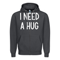 Smoke i need a hug, funny, joke, sarcastic, family t shirt Zipper Hoodie - linhVisuals