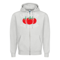 Dove Grey legalize marinara food gift tshirt Zipper Hoodie - linhVisuals