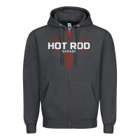 Smoke hot rod garage custom retro classic car spark plug t shirt Zipper Hoodie - linhVisuals