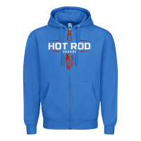 True Royal hot rod garage custom retro classic car spark plug t shirt Zipper Hoodie - linhVisuals