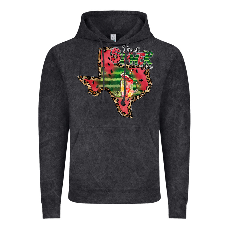 Sweet Summer Time Texas Vintage Hoodie by CowhideDigitalArt | Teevron