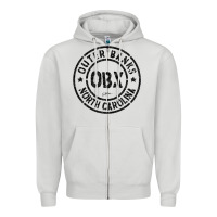 Dove Grey jcombs outer banks, obx, nc t shirt Zipper Hoodie - linhVisuals