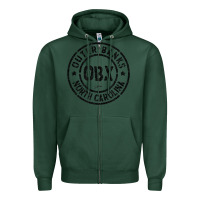 Sports Green jcombs outer banks, obx, nc t shirt Zipper Hoodie - linhVisuals