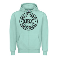 Seafoam jcombs outer banks, obx, nc t shirt Zipper Hoodie - linhVisuals
