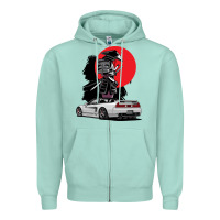 Seafoam jdm nsx car tuning japan samurai drift import pullover hoodie Zipper Hoodie - linhVisuals
