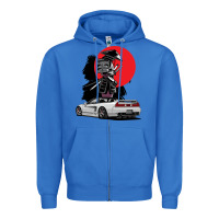 True Royal jdm nsx car tuning japan samurai drift import pullover hoodie Zipper Hoodie - linhVisuals