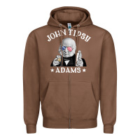 Chestnut john tipsy adams president john quincy adams 4th of july t shirt Zipper Hoodie - linhVisuals