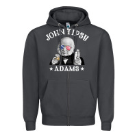 Smoke john tipsy adams president john quincy adams 4th of july t shirt Zipper Hoodie - linhVisuals