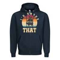 Navy id smoke that funny smoked pork meat lover bbq gift barbecue t shirt Zipper Hoodie - linhVisuals
