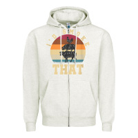 Oatmeal Heather id smoke that funny smoked pork meat lover bbq gift barbecue t shirt Zipper Hoodie - linhVisuals