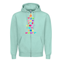 Seafoam light of the world godspell inspired musical theater t shirt Zipper Hoodie - linhVisuals
