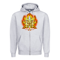 Heather Grey biblically accurate angel meme ophanim be not afraid t shirt Zipper Hoodie - linhVisuals