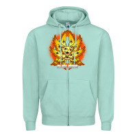 Seafoam biblically accurate angel meme ophanim be not afraid t shirt Zipper Hoodie - linhVisuals