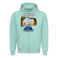 Seafoam anthrax – persistence of time 30th anniversary tank top Zipper Hoodie - linhVisuals