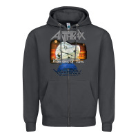 Smoke anthrax – persistence of time 30th anniversary tank top Zipper Hoodie - linhVisuals