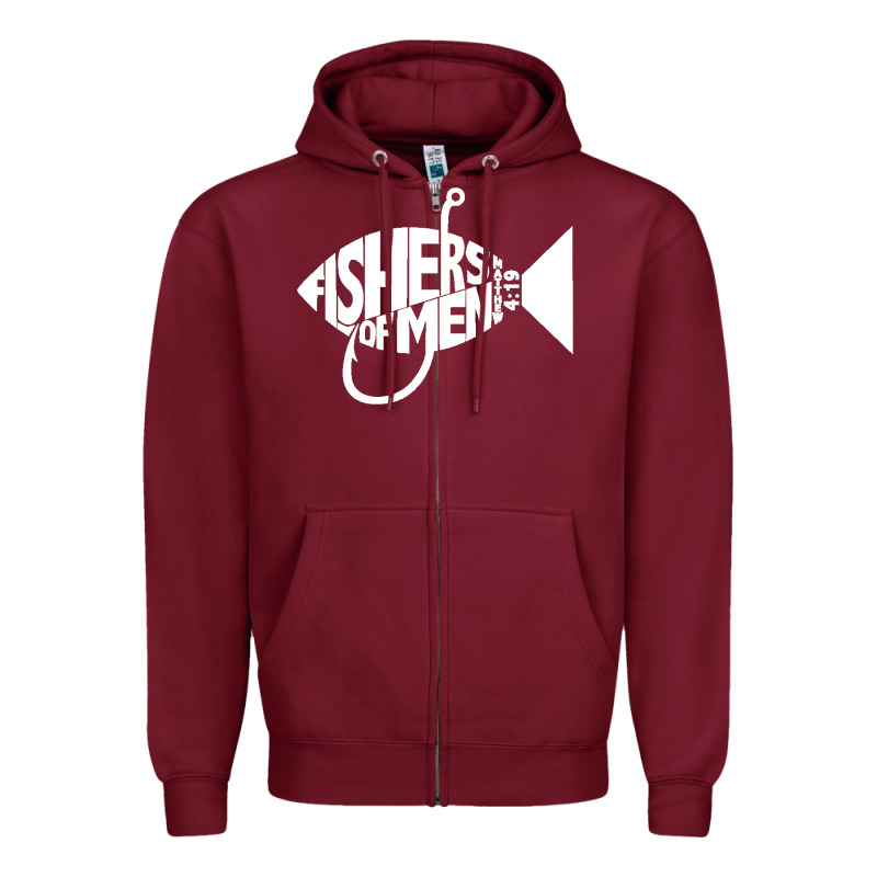 Matching Church Christian Group Bible Verse Fishers Of Men Pullover Ho Zipper Hoodie by linhVisuals | Teevron