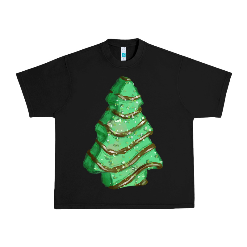 Green Christmas Cake Urban Heavy Tee by FaDigitalArtStudio | Teevron