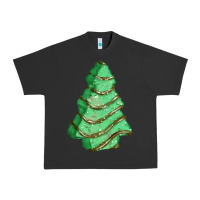 Pigment Black green christmas cake Urban Heavy Tee - FaDigitalArtStudio