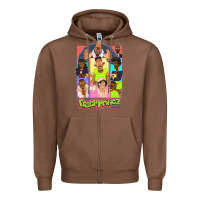Chestnut The Fresh Prince of Bel-Air Zipper Hoodie - linhVisuals