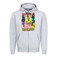 Heather Grey The Fresh Prince of Bel-Air Zipper Hoodie - linhVisuals