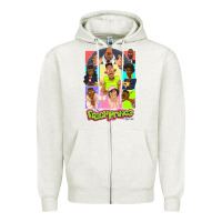 Oatmeal Heather The Fresh Prince of Bel-Air Zipper Hoodie - linhVisuals