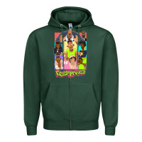 Sports Green The Fresh Prince of Bel-Air Zipper Hoodie - linhVisuals