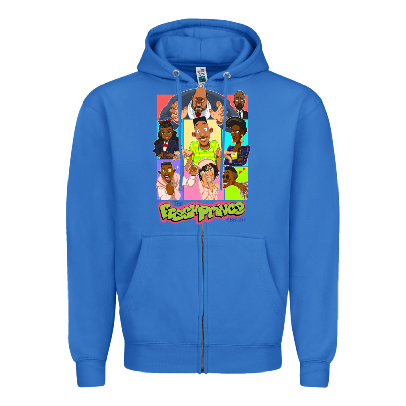 The Fresh Prince Of Bel-air Zipper Hoodie by linhVisuals | Teevron