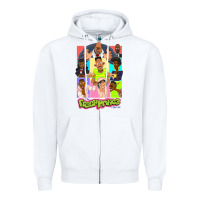 White The Fresh Prince of Bel-Air Zipper Hoodie - linhVisuals