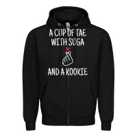 Black korean drama kdrama tae suga kookie t shirt Zipper Hoodie - linhVisuals