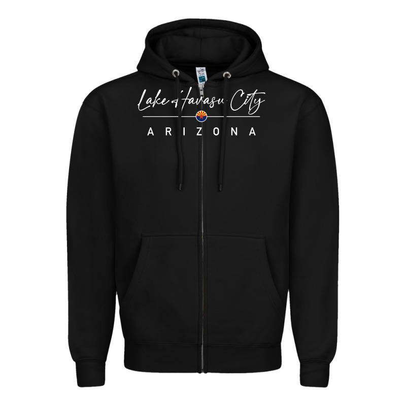 Lake Havasu City, Arizona Pullover Hoodie Zipper Hoodie by linhVisuals | Teevron